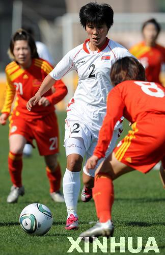 女足奧運(yùn)熱身賽在青島舉行 中國勝朝鮮