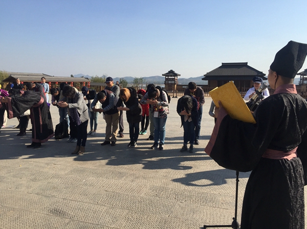 Foreign reports visit Nishan Holy Land