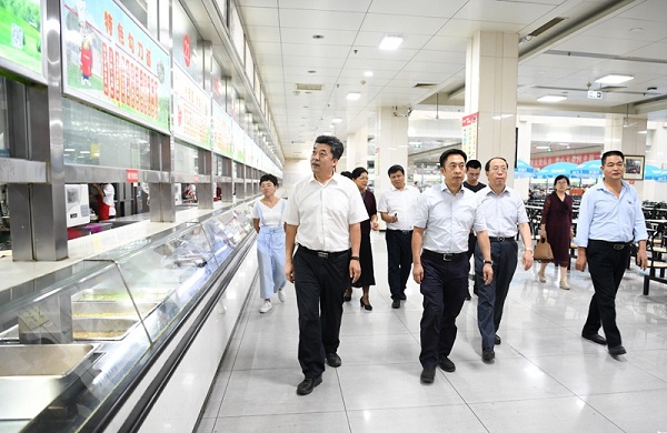 Li Xinchun inspects Shanxi University