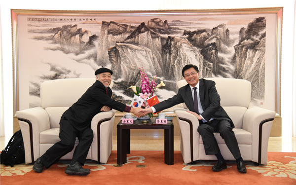 South Korean university delegation visits Shanxi University