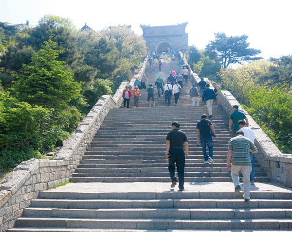 You need a head for heights in Shandong