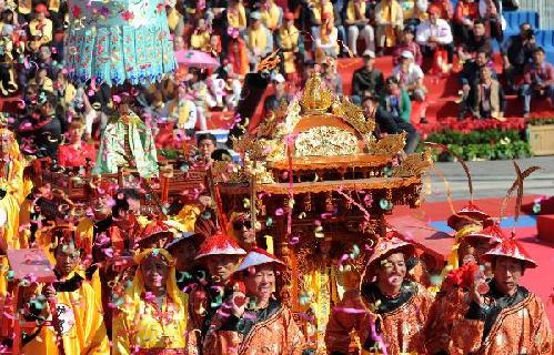 Tianjin marks Mazu Goddess Cultural Travel Festival