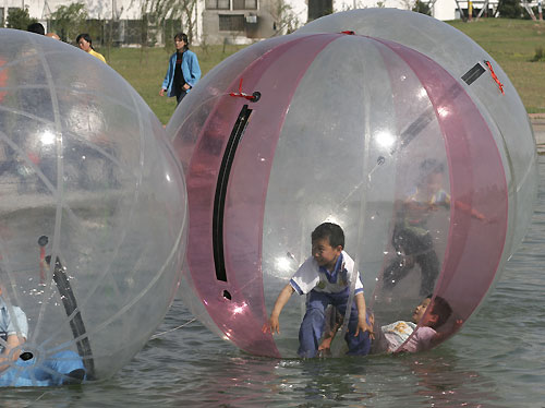 Travelling on water 