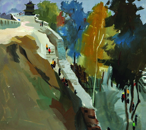 Gouache painting 9