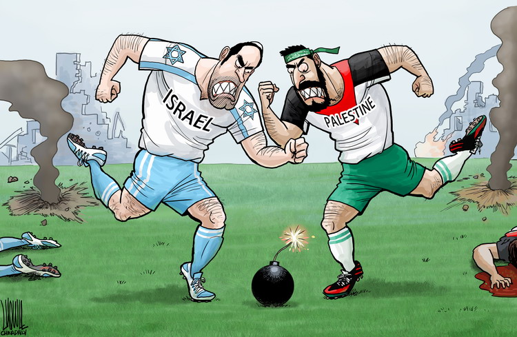 International ties in cartoons