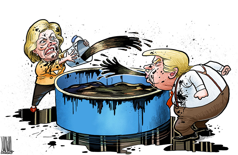 Smear campaign