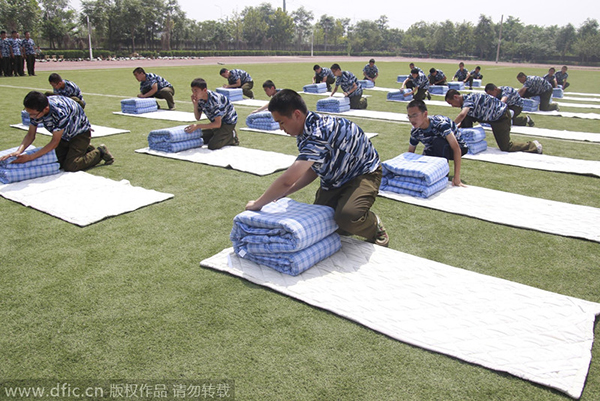 Is military training necessary for freshmen?