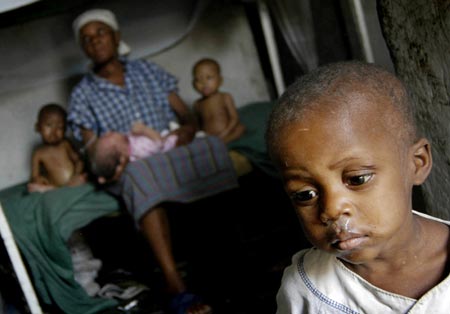 Orphan in Haiti