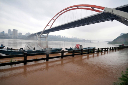 City in SW China passes flood test