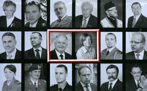 Commemoration ceremony for Poland plane crash