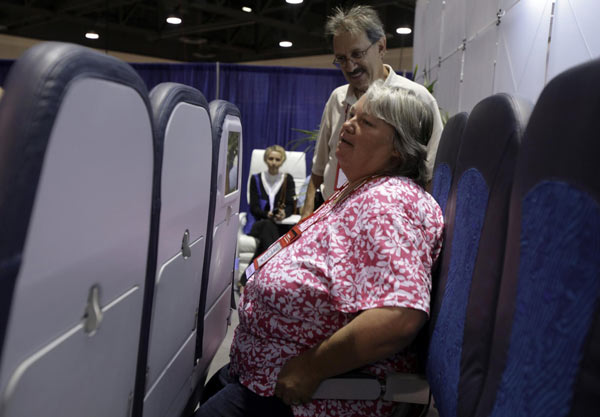 Italian aircraft has only 23 inches of legroom