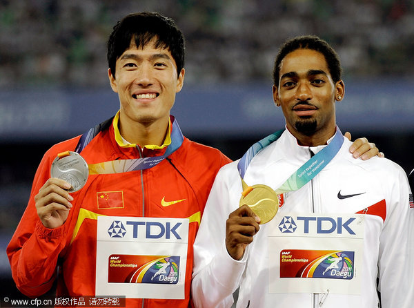 'Big brother' Liu happily receives silver