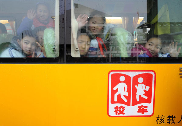 100 new school buses roll out