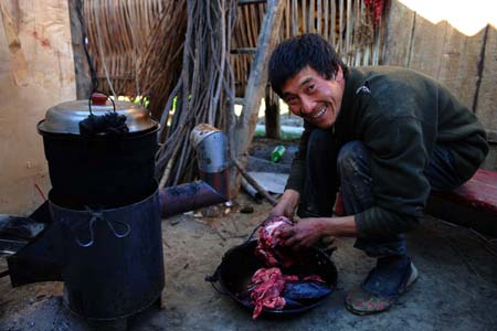Qiang ethnic village reconstructed after May 12 earthquake