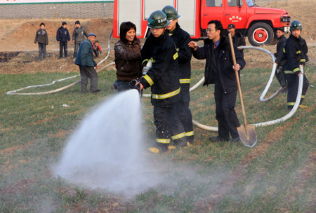 China launches orange alert for rare drought in north