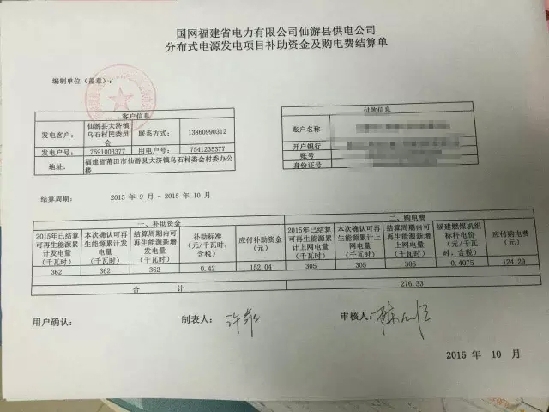 來(lái)自漢能福建用戶的數(shù)據(jù)：年收益最高可達(dá)5116.80元