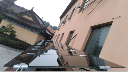 千年古剎煥新顏，梧桐寺安裝漢能產(chǎn)品