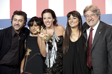 Golden Bear award unveiled at the 59th Berlinale in Berlin