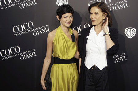 Audrey Tautou at premiere of the film 