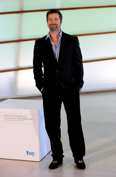 Brad Pitt promotes 