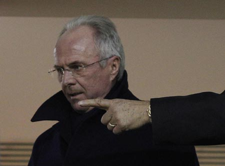 Eriksson to coach Ivory Coast at World Cup