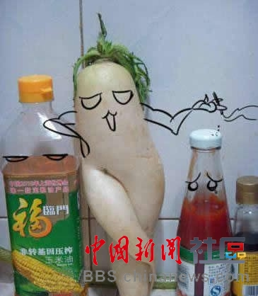 成精的蘿卜君！《大根逃亡記》爆紅
