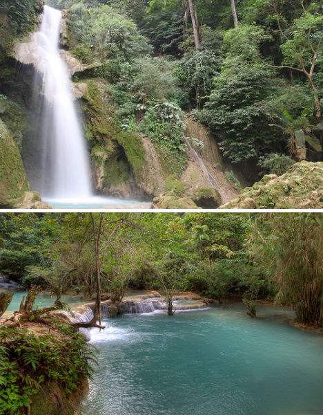 Nature's swimming pools