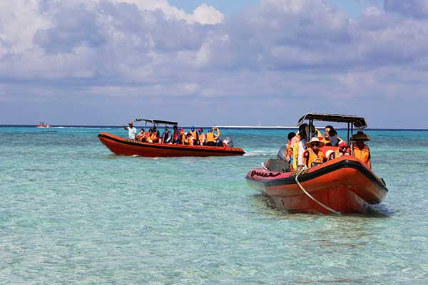 Sansha seeks to become major tourist attraction