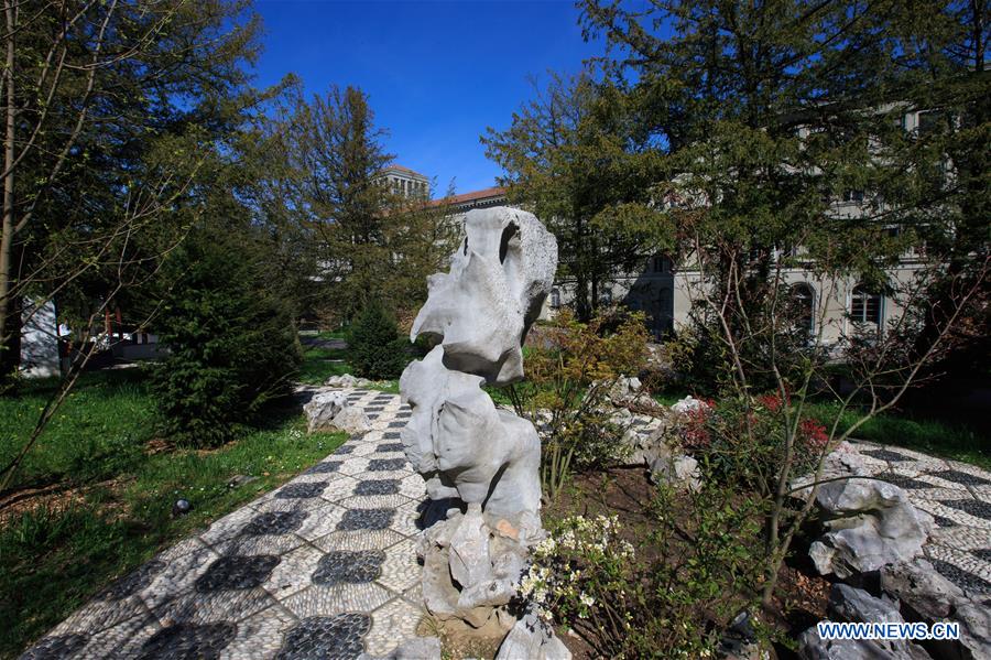 Chinese-style Gusu garden in Geneva, Switzerland