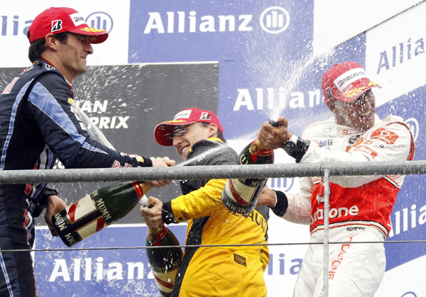 F1比利時站：漢密爾頓全程領(lǐng)先獲勝