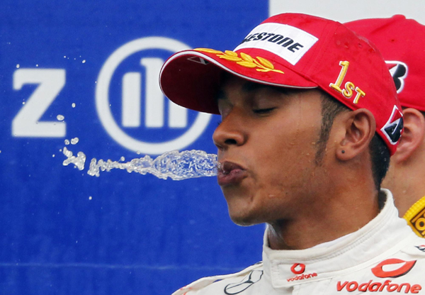 F1比利時站：漢密爾頓全程領(lǐng)先獲勝