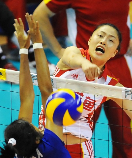 女排亞洲杯：中國(guó)隊(duì)3:0橫掃泰國(guó)奪冠