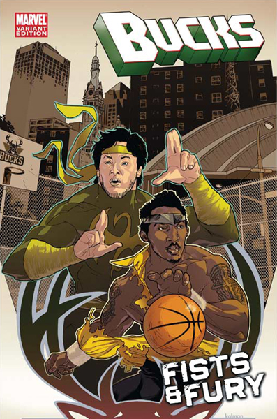 NBA新賽季漫畫(huà)集 30支球隊(duì)英雄齊聚