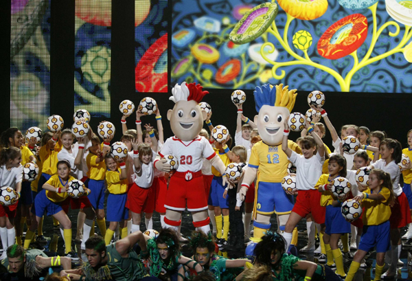 2012年歐錦賽吉祥物揭曉