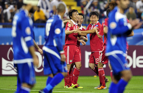亞洲杯：中國(guó)隊(duì)2:0完勝10人科威特 取得開(kāi)門紅
