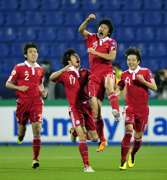 亞洲杯：中國隊2:2戰(zhàn)平烏茲別克斯坦隊無緣八強