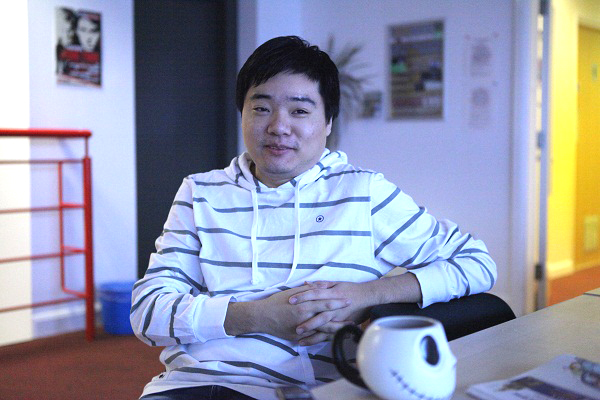 專訪丁俊暉：春節(jié)在比賽中過 透露個(gè)人小秘密