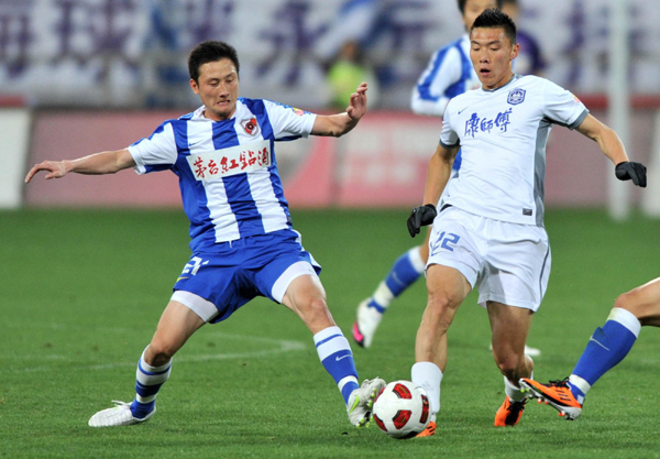 中超揭幕：山東3度領(lǐng)先被成都追平 上海補(bǔ)時(shí)失球平青島