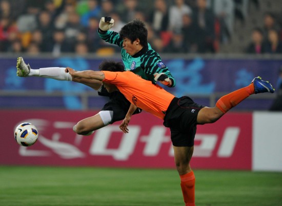 亞冠：天津泰達(dá)3:0濟(jì)州聯(lián) 提前小組出線(xiàn)