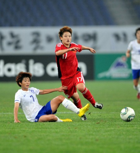 奧運會女足亞洲區(qū)預選賽：中國首戰(zhàn)平韓國