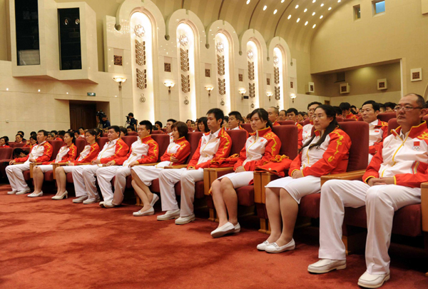 倫敦奧運會、殘奧會中國體育代表團在京成立