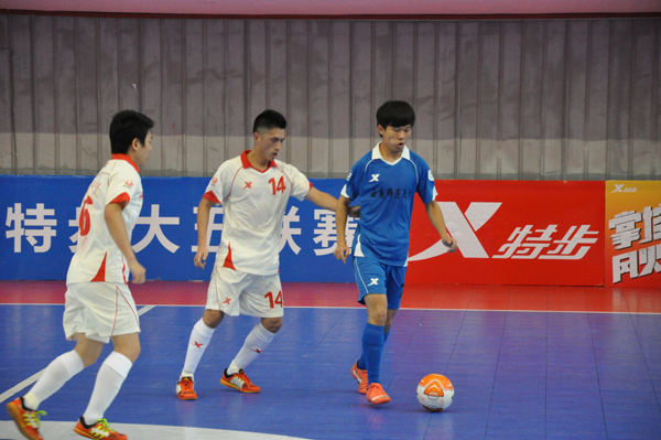 特步大五聯(lián)賽南大區(qū)賽：湖北大學11:3勝云南師范大學
