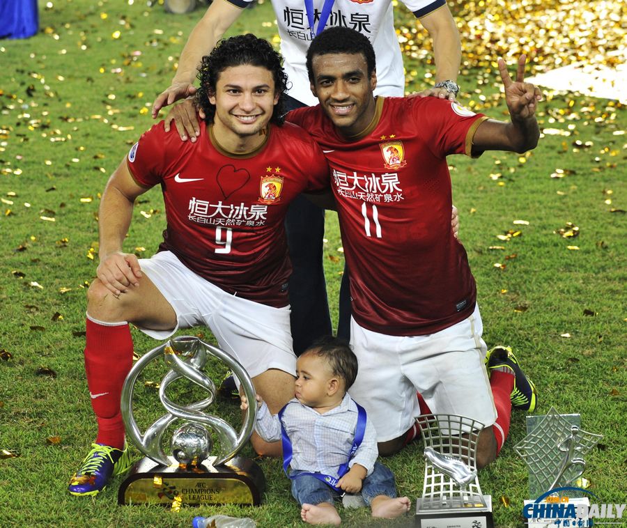 2013亞冠決賽：廣州恒大創(chuàng)造歷史 主場(chǎng)平首爾FC總比分3:3奪冠