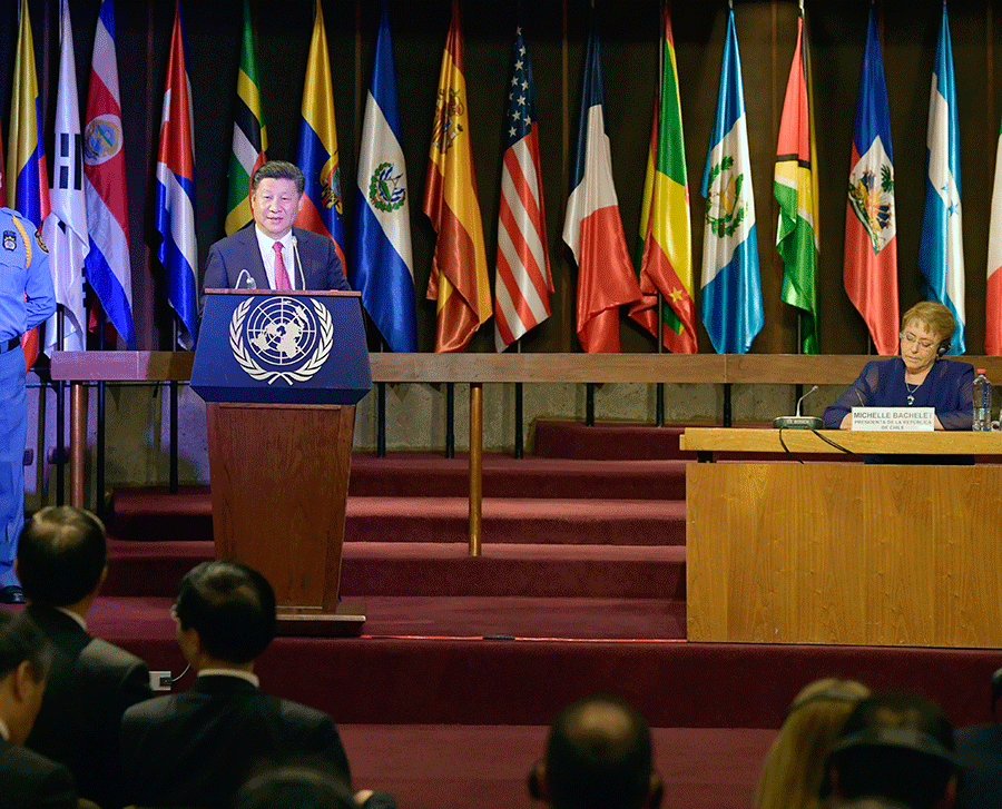 IMAGES: Xi in Chile