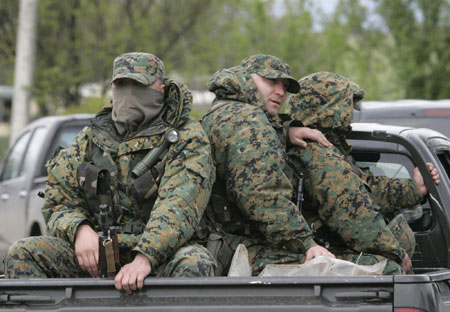 Georgia says it halts army mutiny