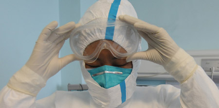 Life in A(H1N1) flu isolation ward at Beijing