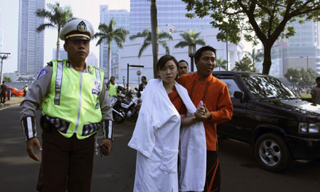 Officials: 9 dead, 50 wounded in Indonesian blasts