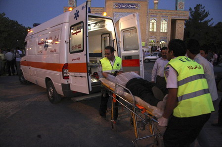 Plane hits wall at Iranian airport, killing 17