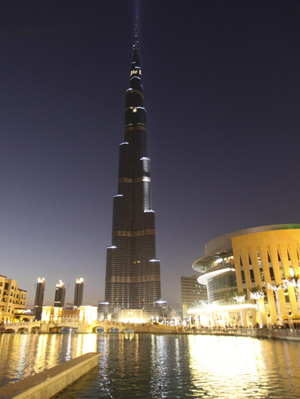Dubai to open world's highest tower today