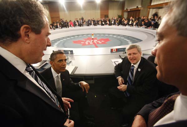 G20 Toronto summit begins plenary session